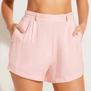 Vitamin A High Waist Light Pink Shorts